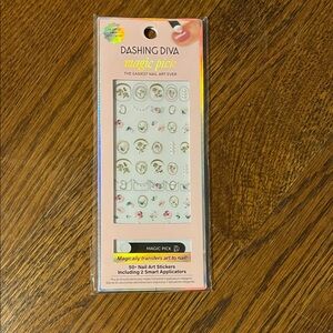 Dashing Diva Magic Pick Nail Art Stickers - NWT